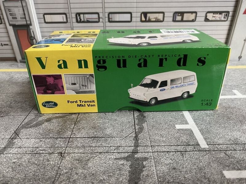 Ford Transit MK1 Van ONE MILLIONTH TRANSIT Vanguards used in box Supervan 1:43