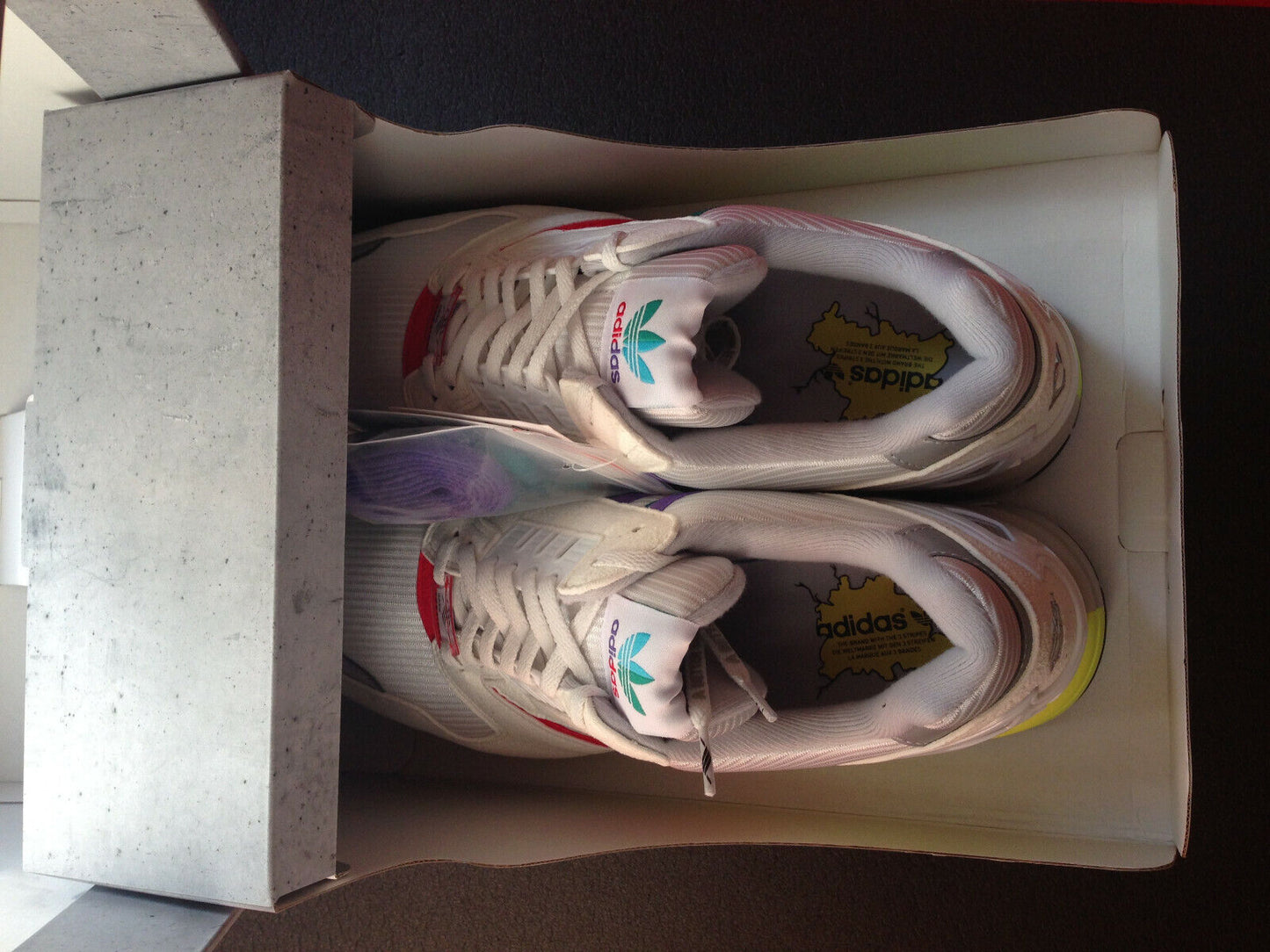 Adidas ZX 8000 NO WALLS NEEDED ZX8000 2019 Boost FW7260 US 12 UK 11,5 EUR 46 ⅔