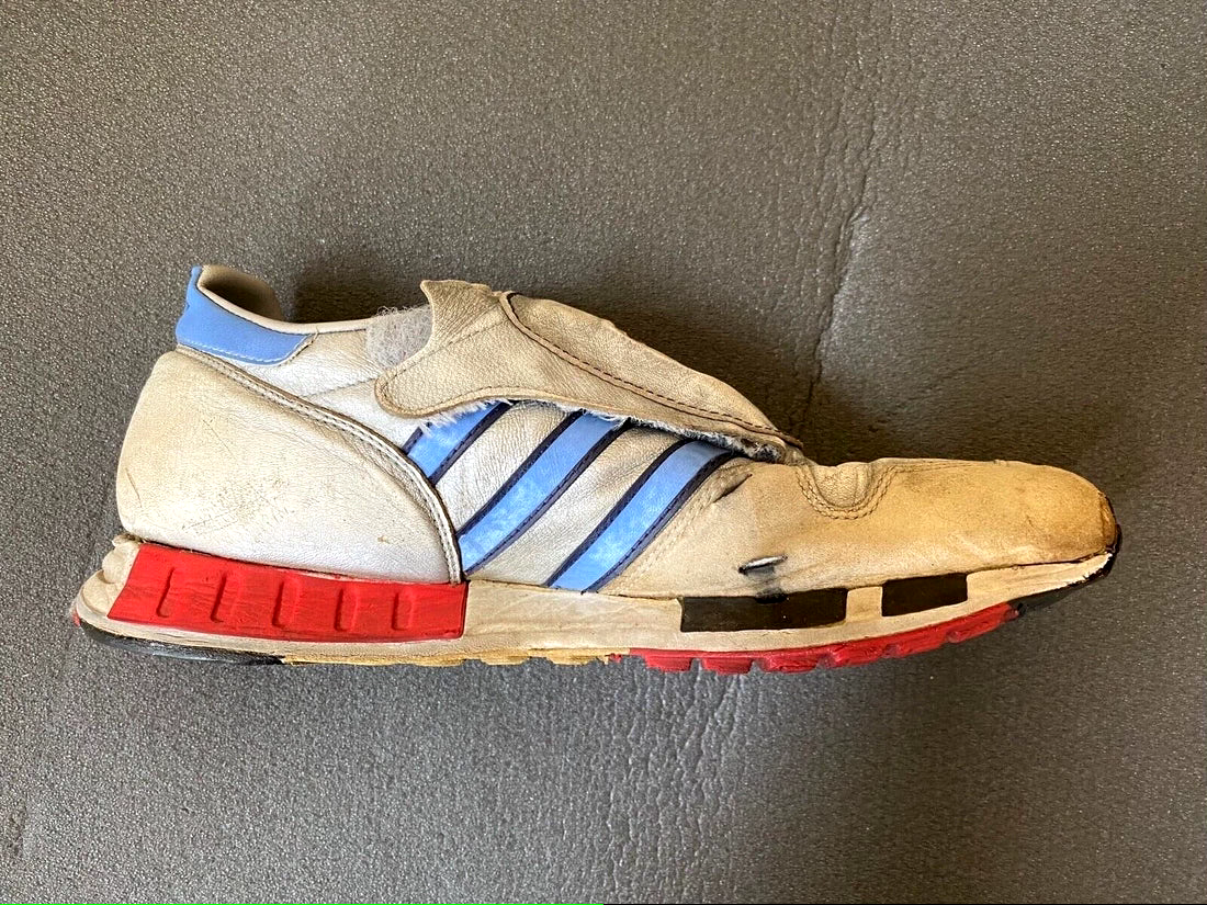 Adidas Micropacer 1984 vintage Original gebraucht defekt EU 40 ⅔ US 7,5 UK 7