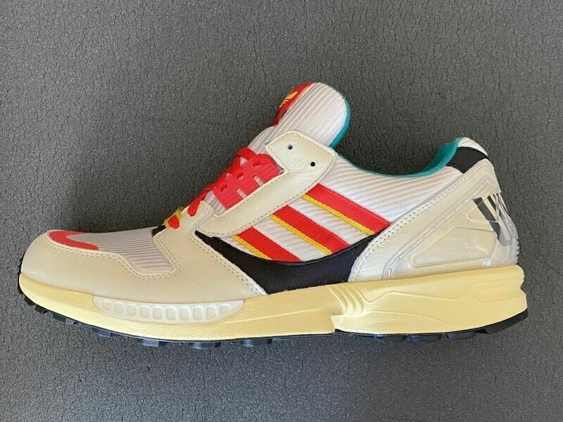 Adidas ZX 8000 x Union Berlin GZ7974 1.FC Union Nr. 0355 US 12 UK 11,5 EUR 46 ⅔