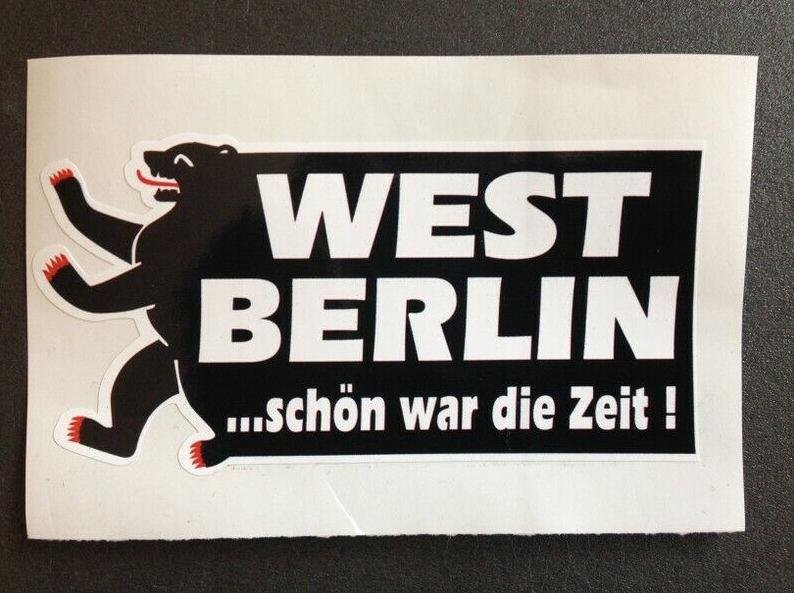 Motzki DVD (alle 13 Folgen) + "WEST BERLIN...schön war die Zeit"-Aufkleber NEU