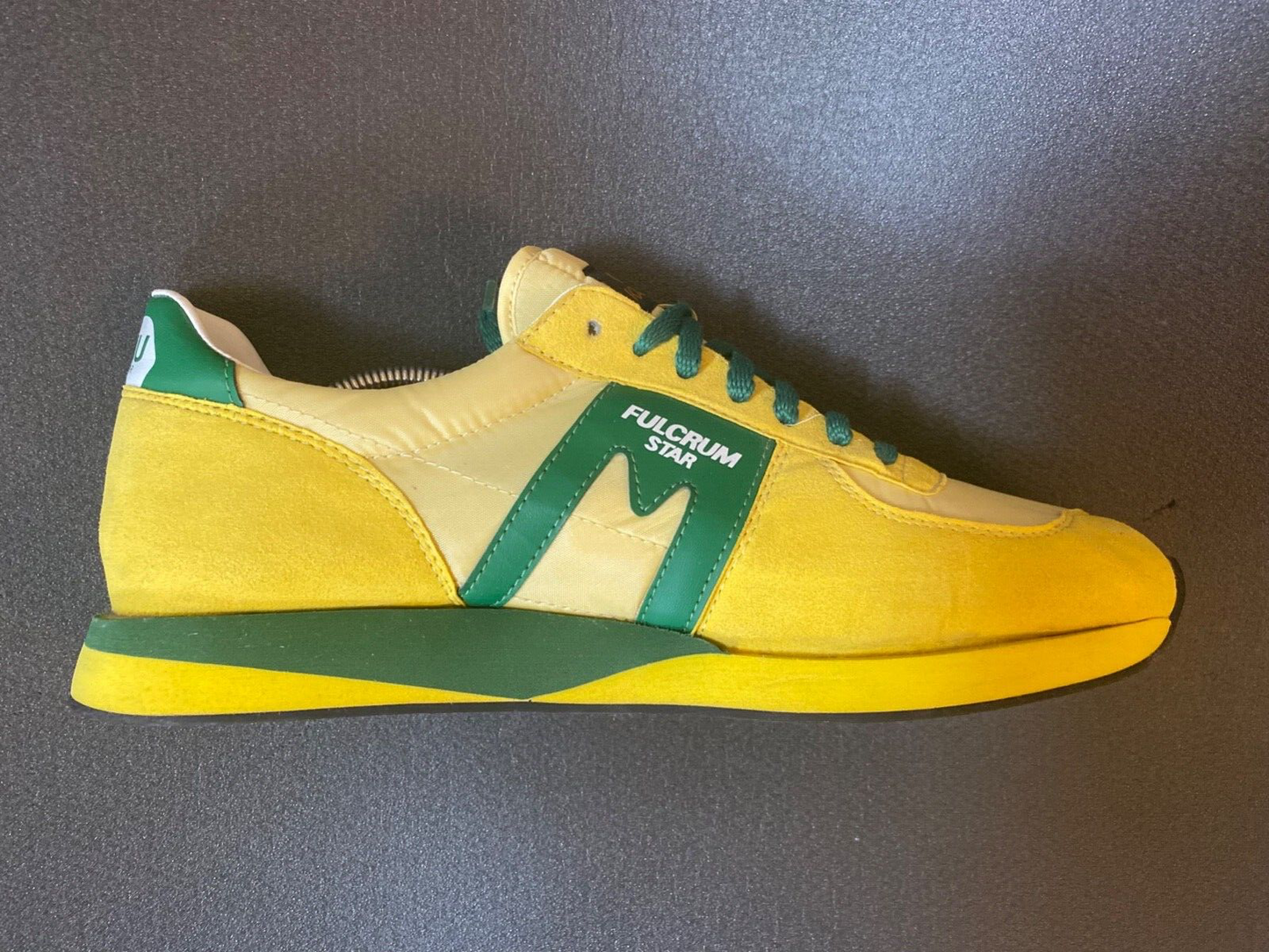 Karhu Fulcrum Star Finland vintage cw Electric/Green 100968 US 12 UK 11 EU 46,5