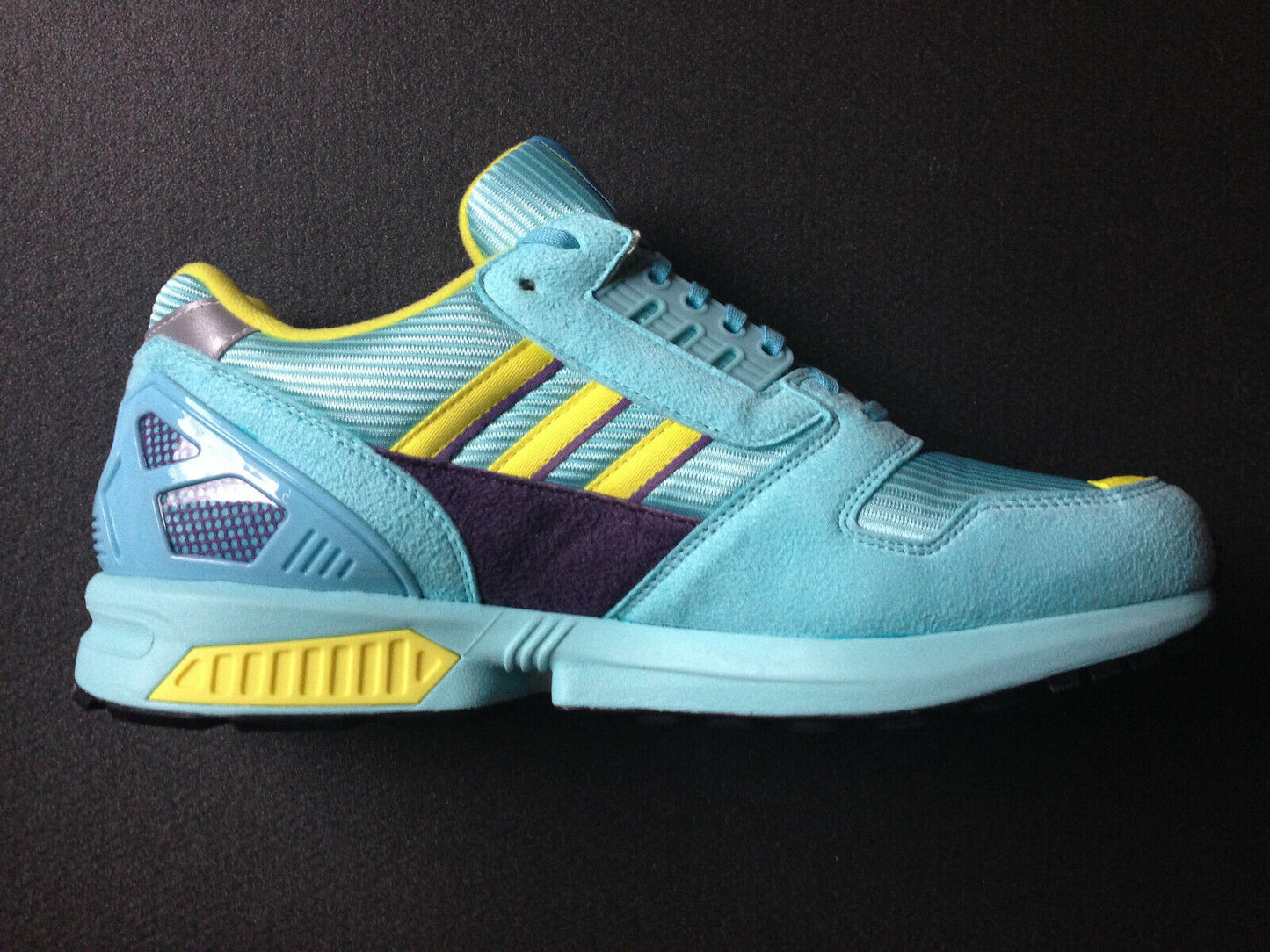 Adidas ZX 8000 Aqua EG8784 Neu new US 12 UK 11,5 EUR 46 ⅔ + Nintendo Gameboy Set