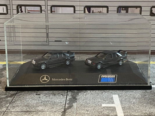 Mercedes Benz 190E 2.5-16V Evo2 & Evo1 Herpa Evolution-Doppelset 1:87
