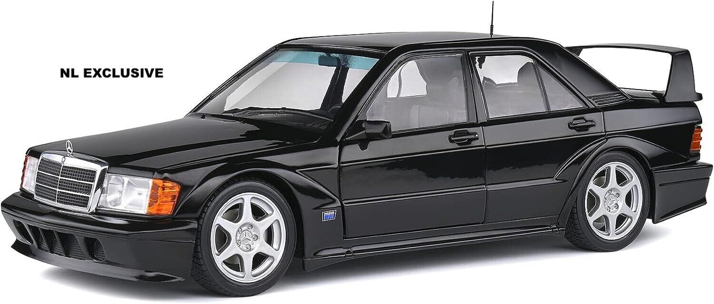 Mercedes Benz 190E 2.5-16V Evo2 schwarz neu in Box black new in box Solido 1:18