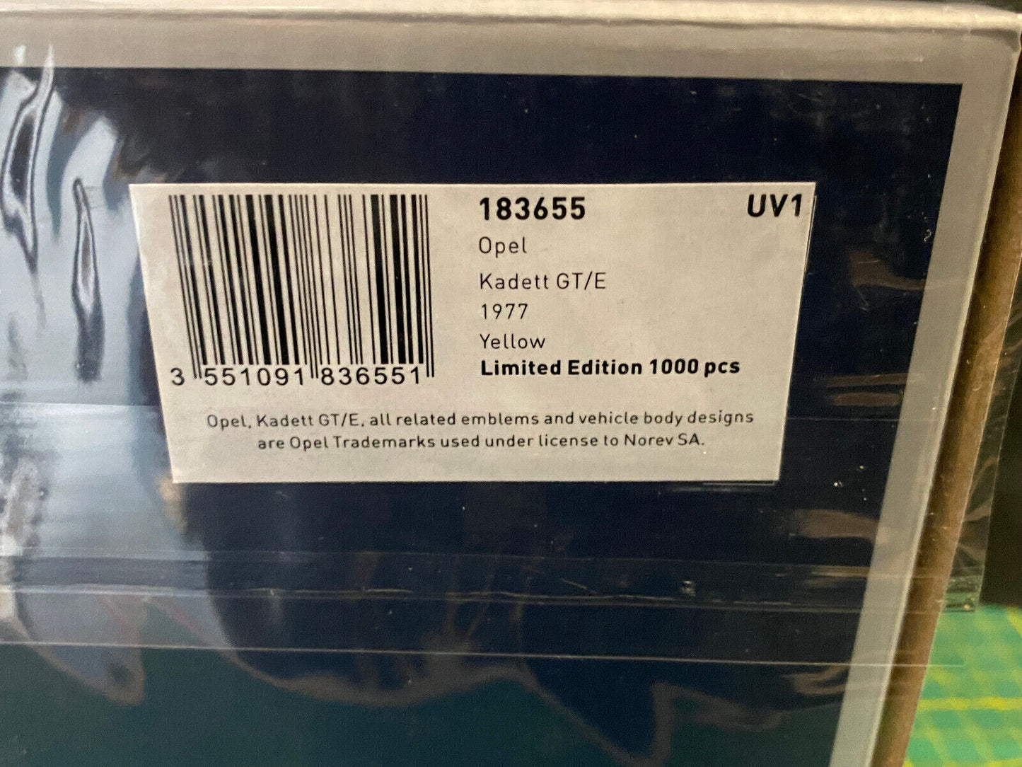 Opel Kadett C GT/E gelb Sondermodell limitiert auf 1000 Norev 183655 Neu 1:18