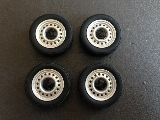 VW Golf 2 GTI G60 16V Räder Felgen +Reifen Norev Stahlfelgen Tuning Diorama 1:18