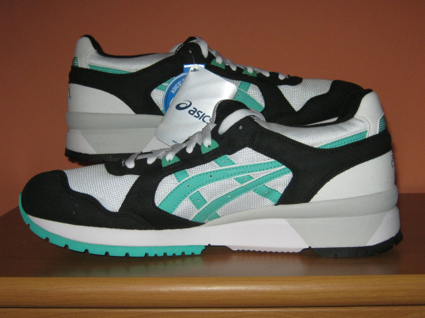 Asics Gel GT-Cool black/white/mint rare new in box US 12 UK 11 EUR 45,5