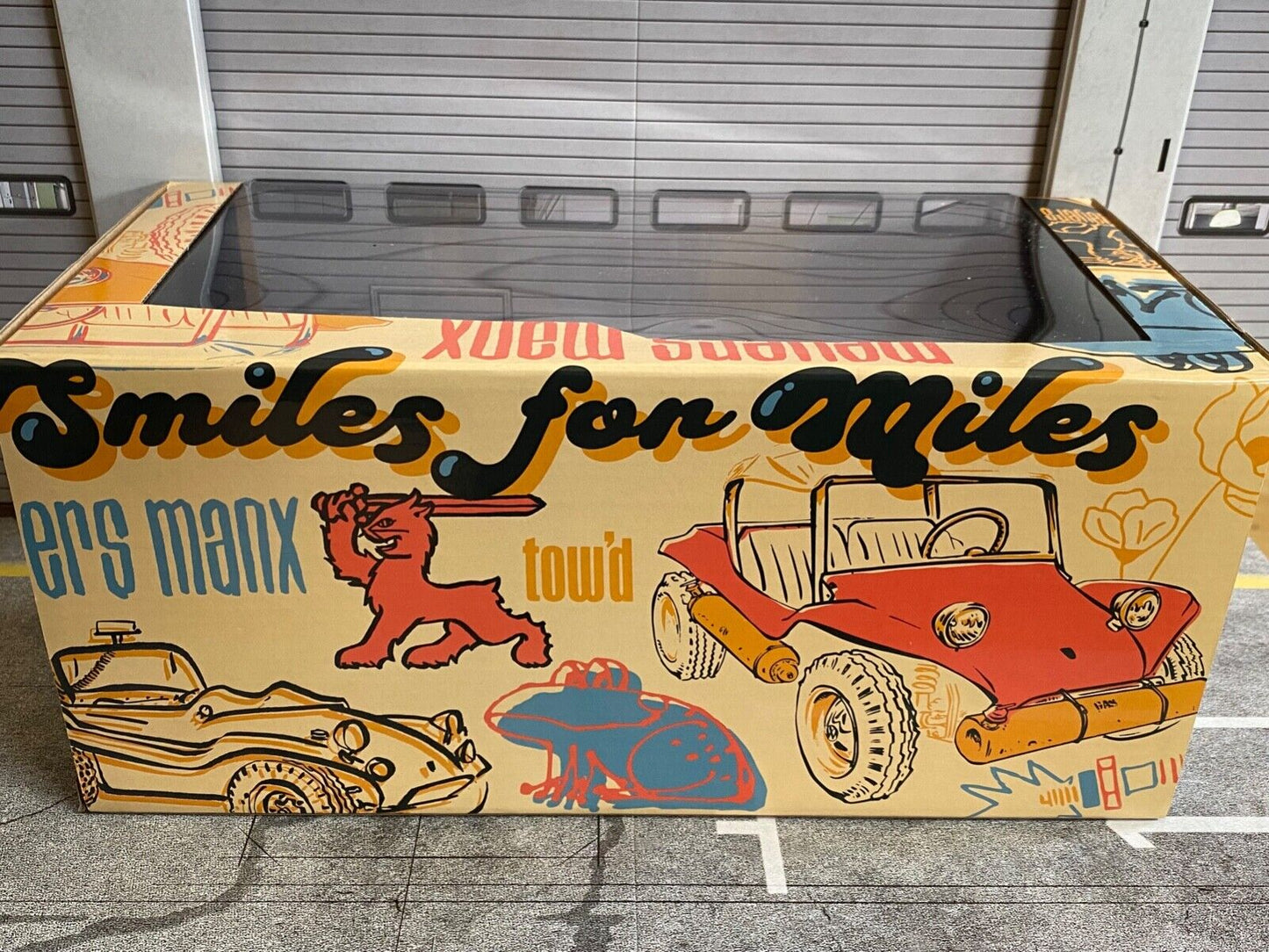 Bruce Meyers Manx Dune Buggy ´68 Mexican 1000 Rally Special Edition yellow 1:18