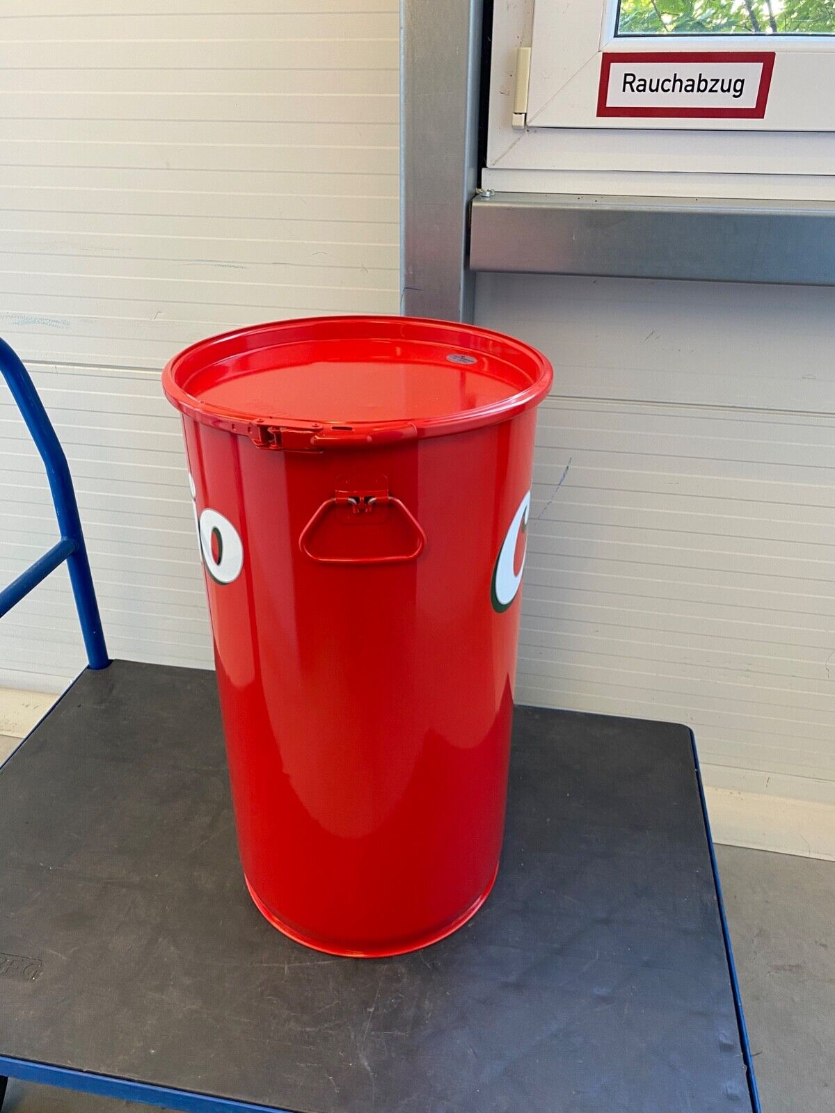 Chio Chips Tonne Grilltonne Höhe ca. 68 cm / Durchmesser ca. 38 cm NEU & SELTEN