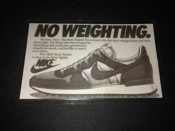 Nike Internationalist+laminated vintage Nike Terra Trainer ad US 12 UK 11 EUR 46