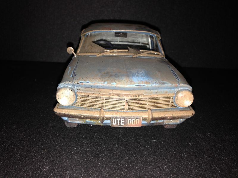 Holden EH Utility Ute Australian weathered Pick Up Custom by Dennis Koleber 1:18