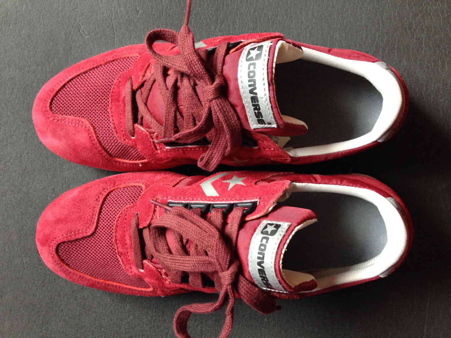 Converse Phaeton red mens running shoes vintage 1982 new in box US 7 UK 6 EUR 40