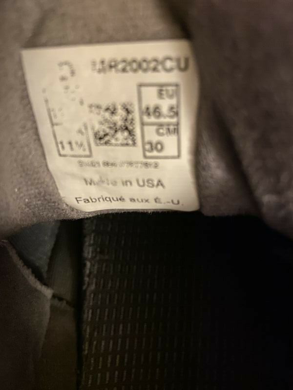 New Balance MR2002CU Made in USA vintage from 2002 US 12 UK 11,5 EUR 46,5 CM 30