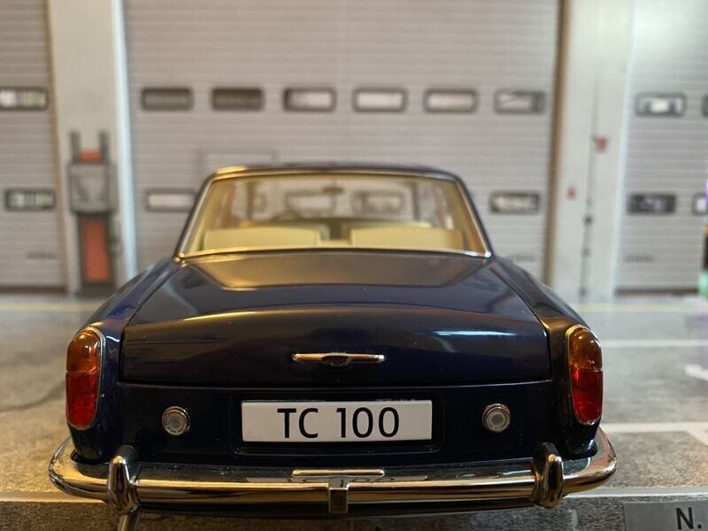 Rolls Royce Silver Shadow MPW-2 Door Coupe blue Thomas Crown Steve McQueen 1:18