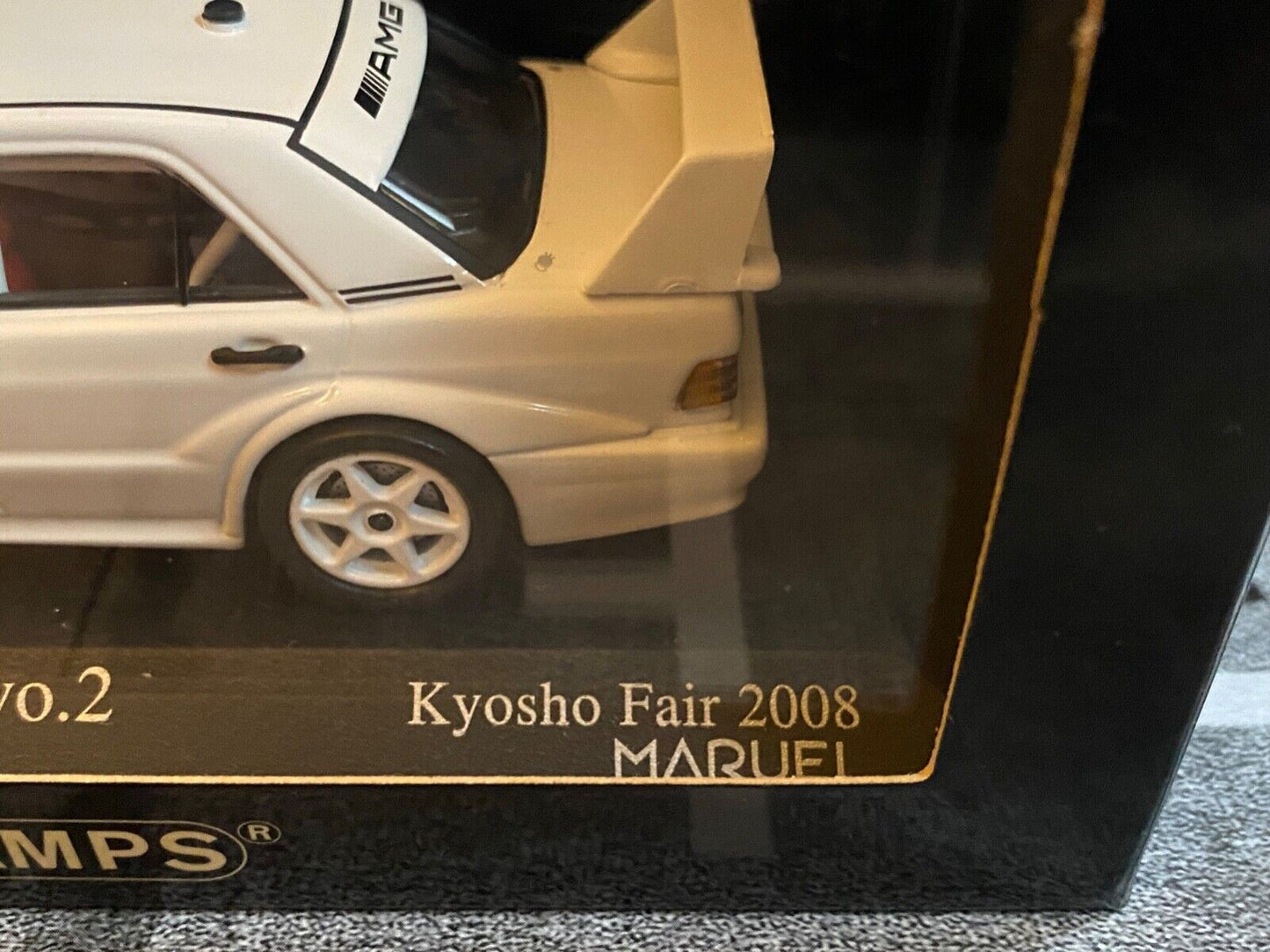Mercedes Benz 190E 2.5-16V Evo2 Minichamps Kyosho Toy Fair 2008 MARUEI 1:43