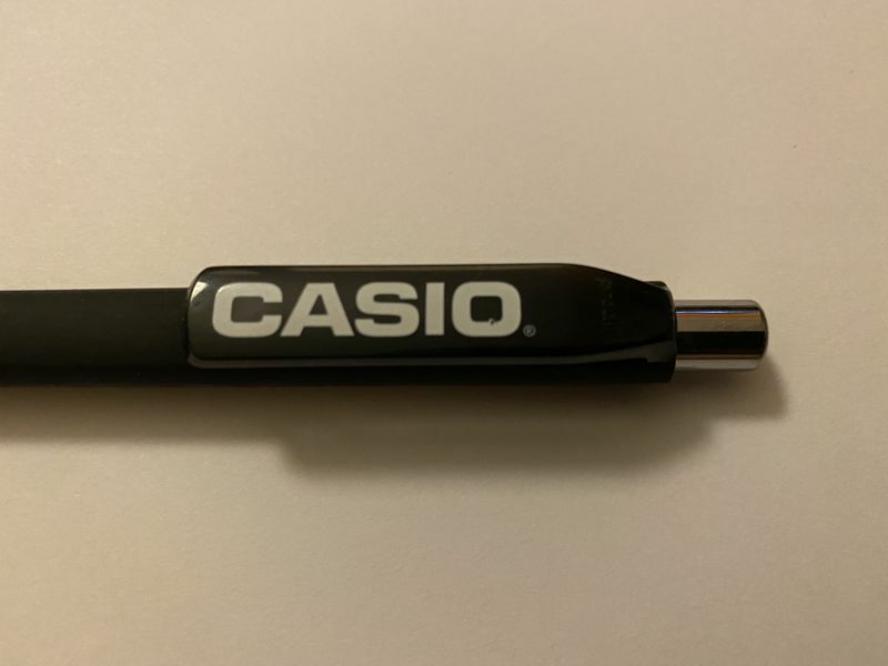 80er CASIO Promotion Kugelschreiber für Game Watch Clock 80s biro ballpoint pen