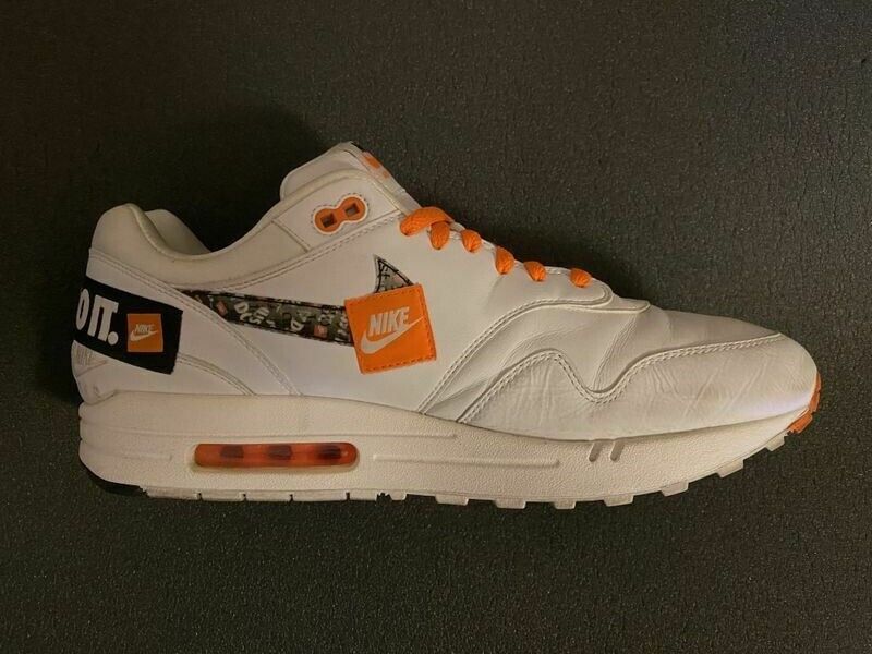 Nike Air Max 1 SE JUST DO IT plus Accessoires AO1021 100 US 12,5 UK 11,5 EUR 47