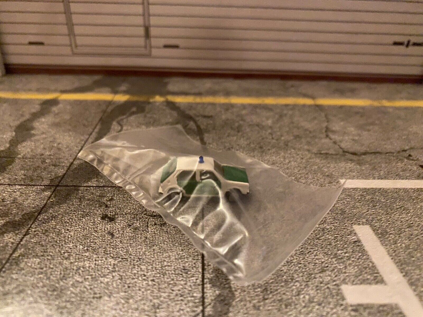 VW Golf 1 (Typ 17) Polizei Metall KEHI gebraucht "Variante 1" Spur TT 1:120