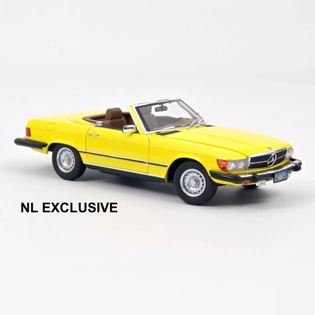 Mercedes Benz 450 SL R107 US-Version Hart aber Herzlich Norev 183727 neu 1:18