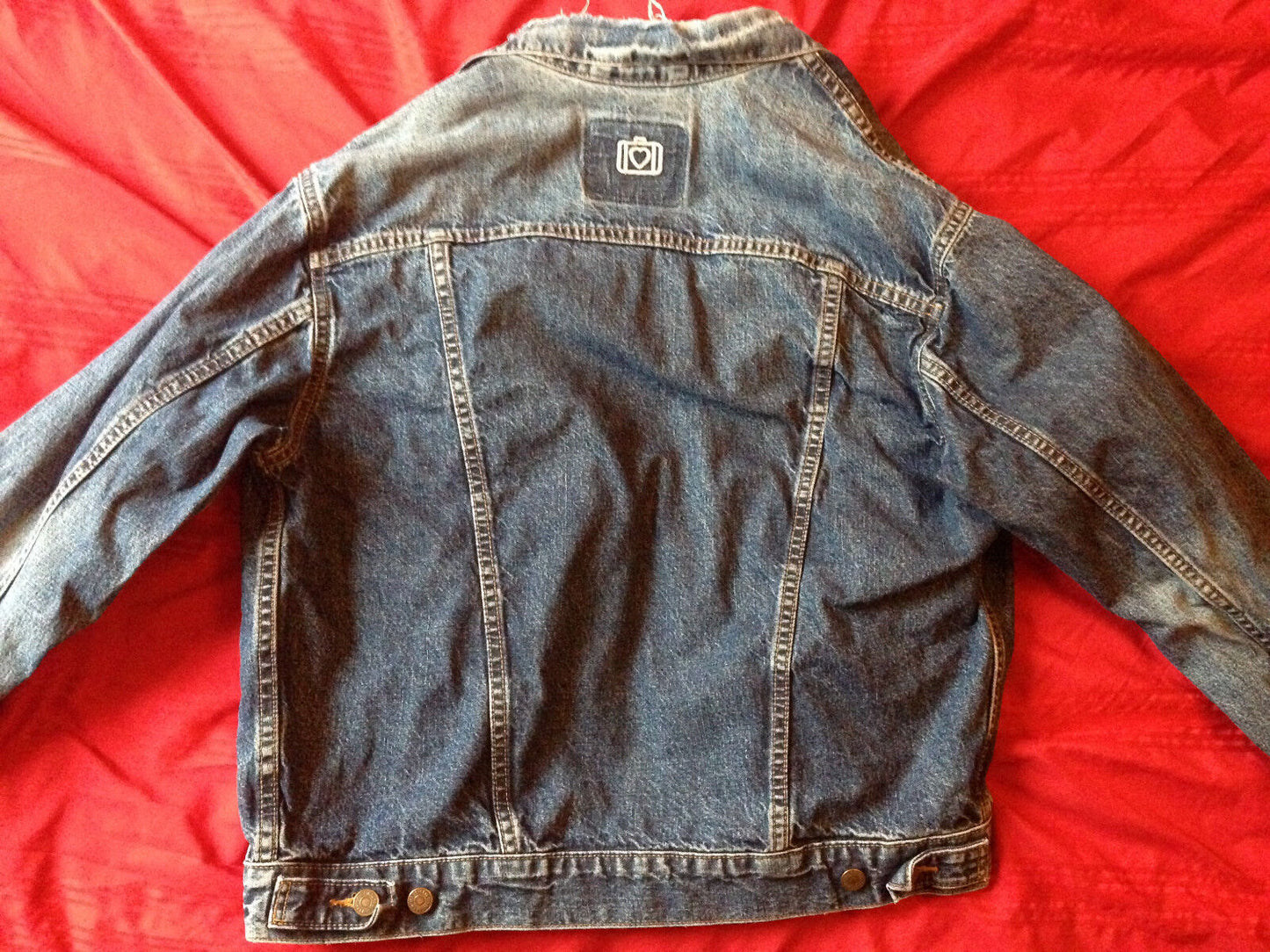 Levis Jeansjacke U2 Elevation Tour 2001 Trucker Size S small Levi´s fits like M