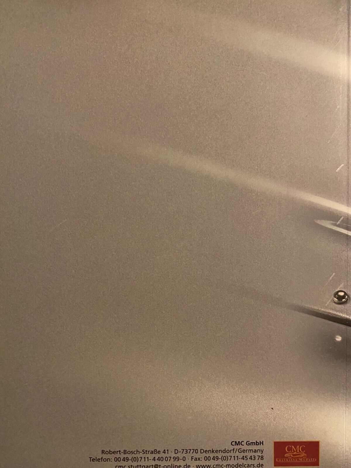 CMC Gesamtkatalog 60 Seiten 1:24/1:18/1:12 Prospekt Broschüre Katalog Neu