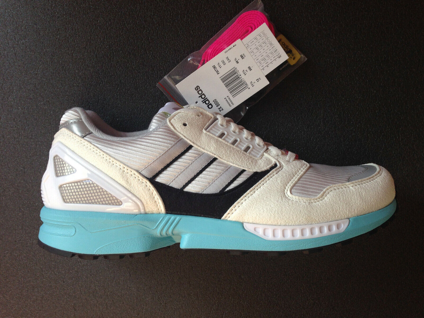 Adidas ZX 8000 NO WALLS NEEDED ZX8000 2019 Boost FW7260 US 12 UK 11,5 EUR 46 ⅔