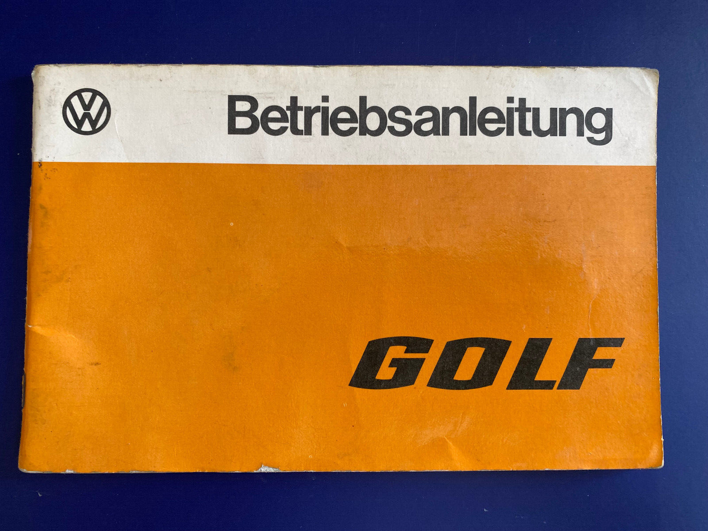 VW GOLF 1 Betriebsanleitung 1975 Handbuch Bedienungsanleitung Bordbuch