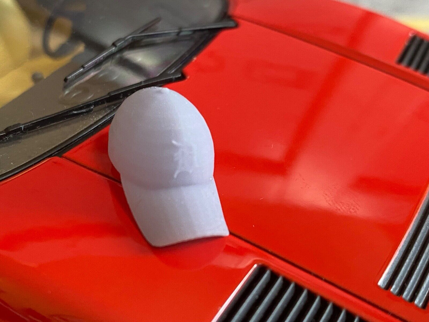 Basecap Detroit Tigers für Magnum Ferrari Tom Selleck Cap Diorama Tuning 1:18