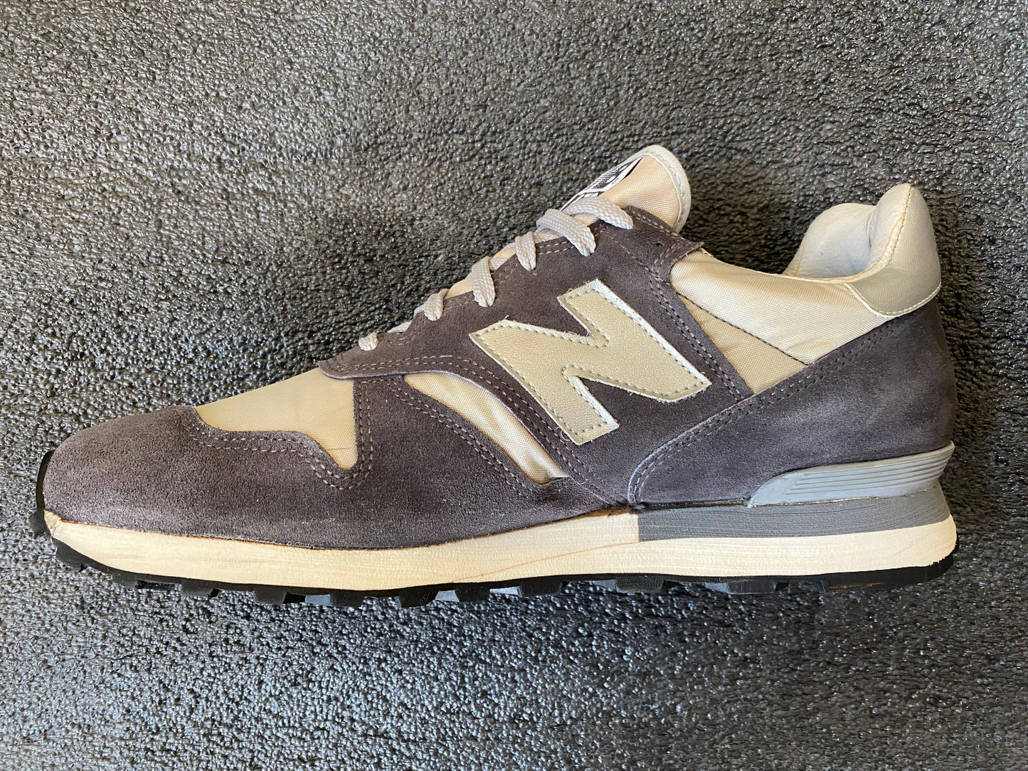 New Balance 470 Made in USA vintage new without box US 12 UK 11,5 EU 46,5 defect