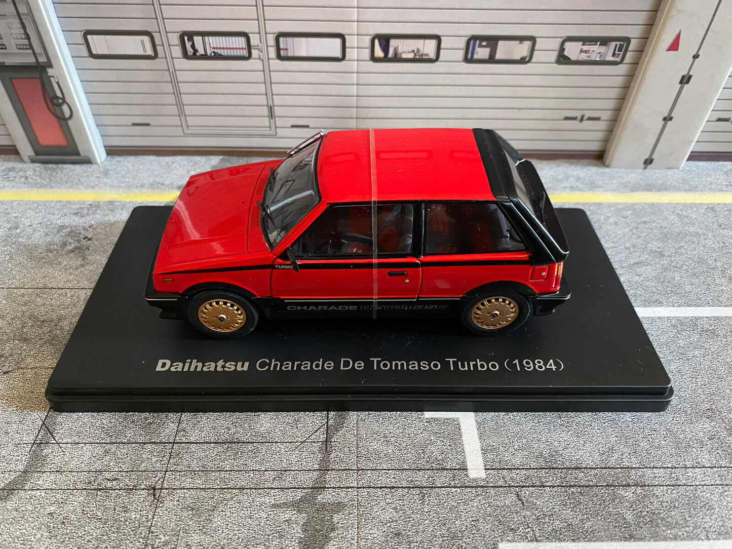 Daihatsu Charade De Tomaso Turbo 1984 RHD Metall DieCast 1:24 (no 1:18)