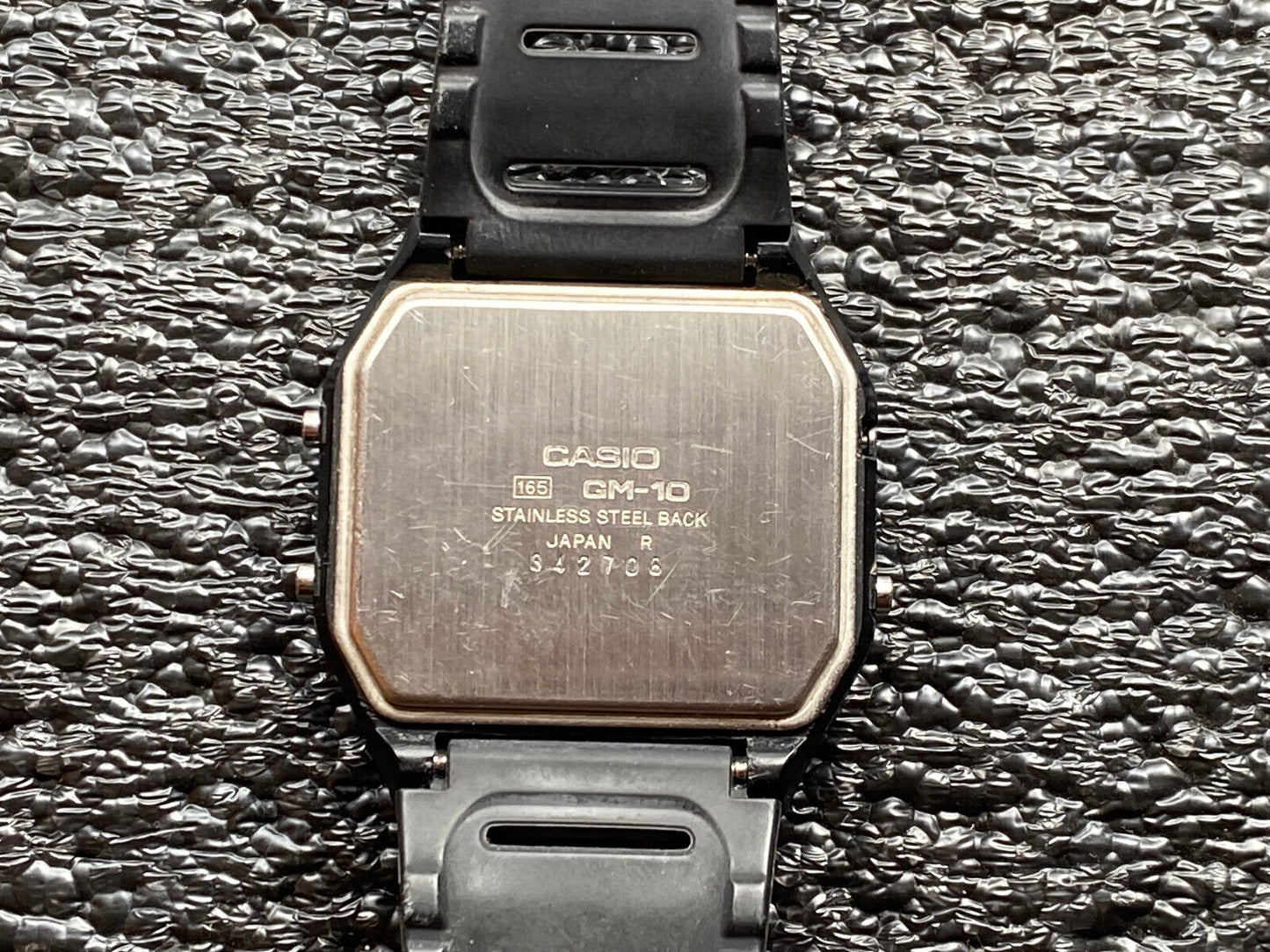 Casio Game-10 GM-10 Armbanduhr LCD Watch Clock 80s 80er Vintage Invaders Spiel