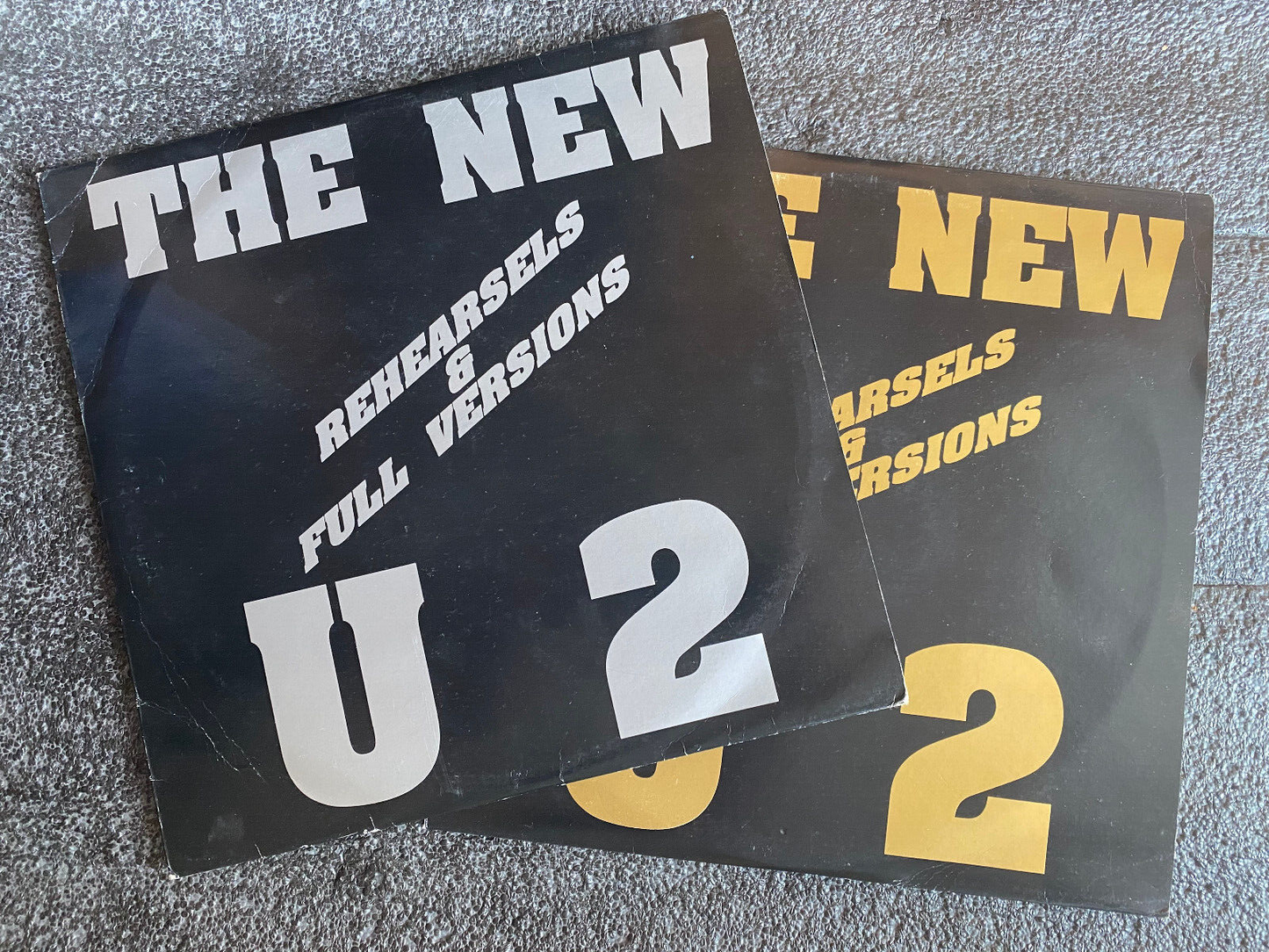 The New U2 Rehearsels & Full Versions 1990 Hansa Studios Berlin SILVER AND GOLD