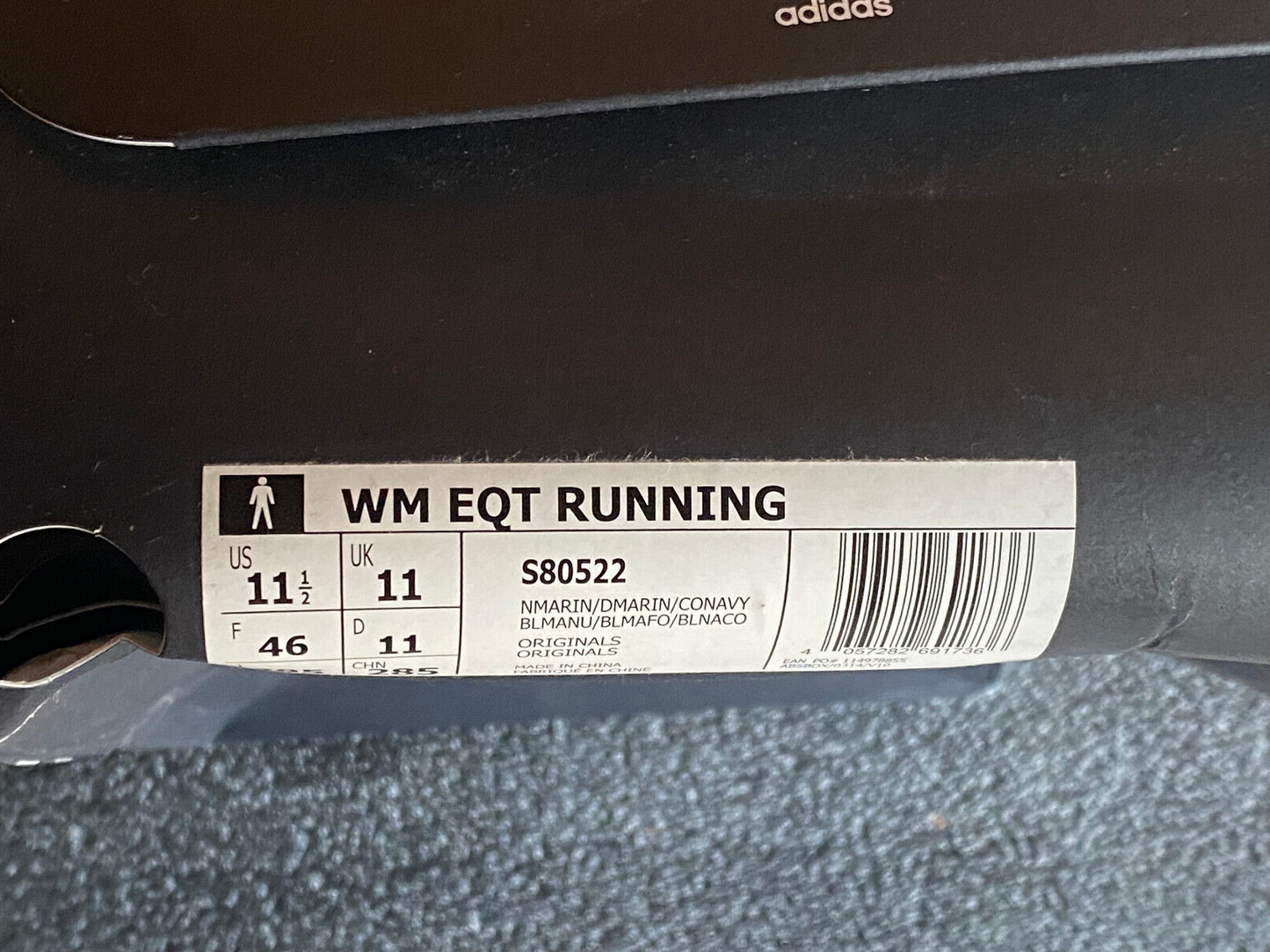 Adidas WM EQT Running Support 93 White Mountaineering US 11,5 UK 11  EUR 46