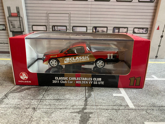 Holden VY SS Ute Classic Carlectables 2011 Club Car Neu in OVP new in box 1:43