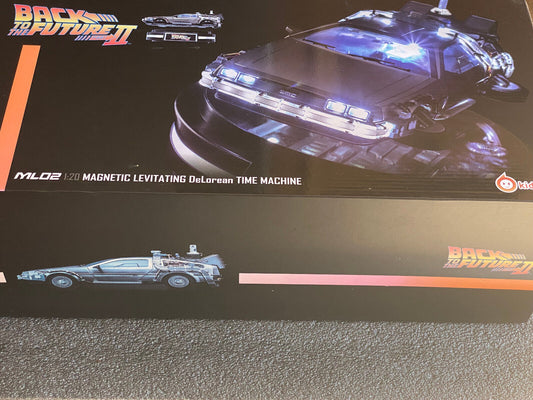 DeLorean Back to the Future II BTTF Zurück in die Zukunft Kids Logic ML02 1:20