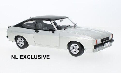 Doyle´s Ford Capri The Professionals Die Profis RHD MKII X-Pack silver NEW 1:18