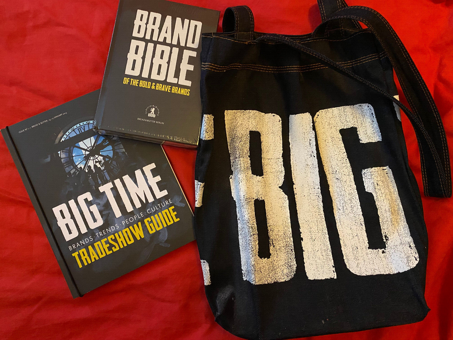 Bread & Butter Berlin 2013 BBB Tasche Bag + Brand Bible + Broschüren new Neu