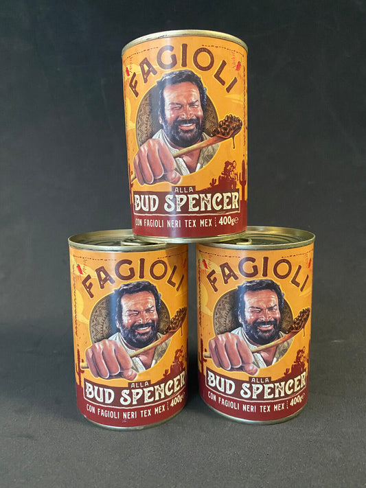 Fagioli alla Bud Spencer mit schwarzen Bohnen TEX-MEX BEANS 3x 400g