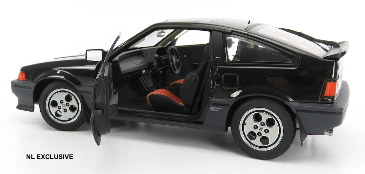 HONDA CR-X Si BALLADE SPORT CRX 1984 Metall alles zu öffnen DieCast 1:18