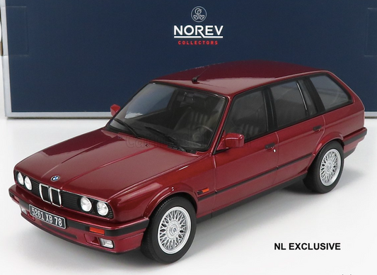 BMW 3er 325i Touring 1991 Calypso Rot Norev 183218 Neu in OVP new in box 1:18