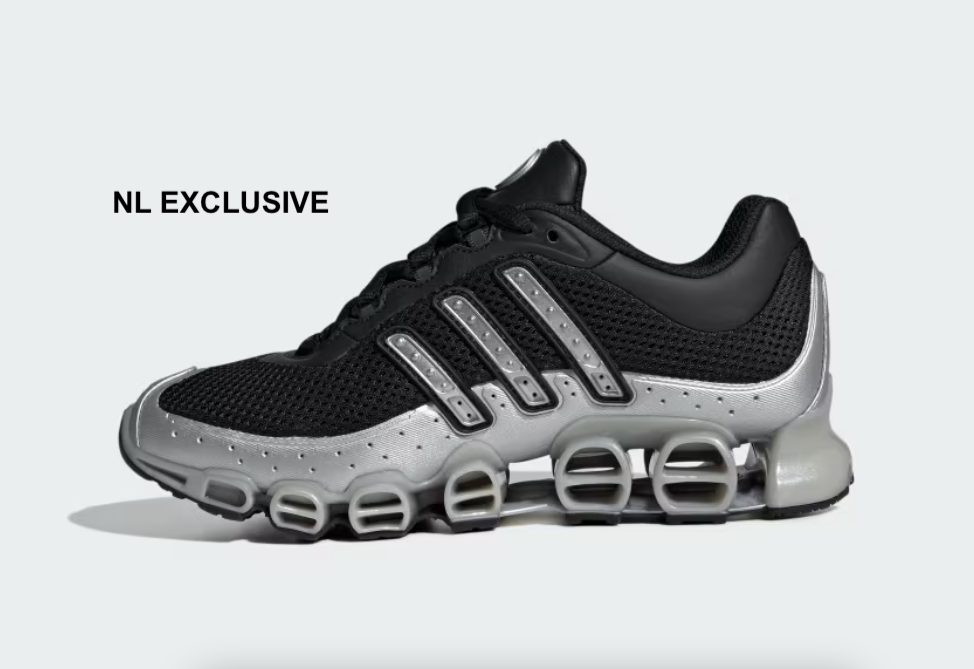 Adidas a³ MEGARIDE W vintage colourway black & silver NEU US 13 UK 11,5 EUR 46 ⅔ J 300