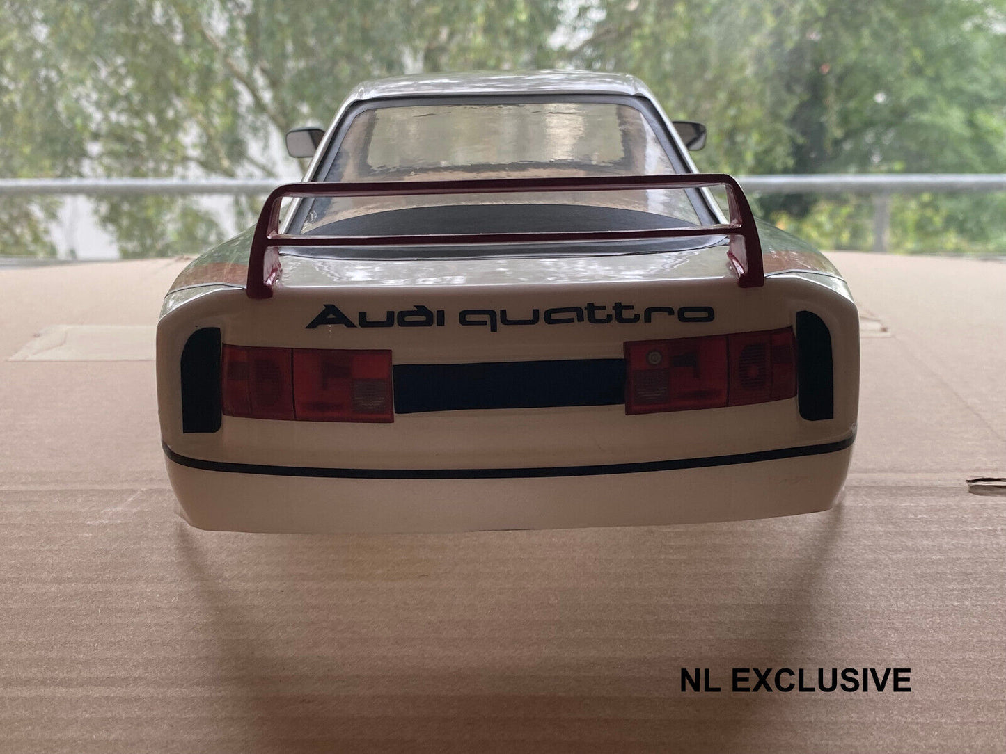 Audi 90 Quattro IMSA GTO fertig lackierte Lexan Karosserie Body RC Body 1:10