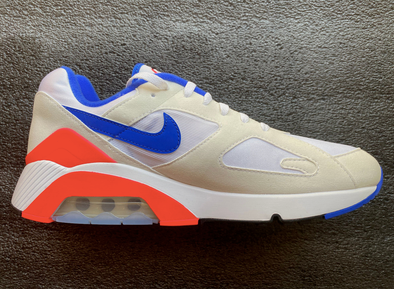 Nike Air Max 180 2024 vintage colourway ORIGINAL BIG BUBBLE US 12 UK 11 EUR 46