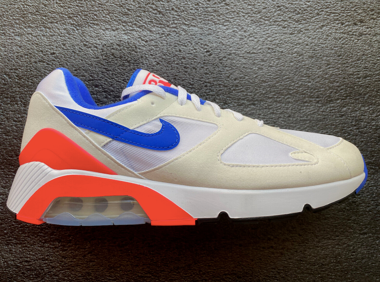 Nike Air Max 180 2024 vintage colourway ORIGINAL BIG BUBBLE US 12 UK 11 EUR 46