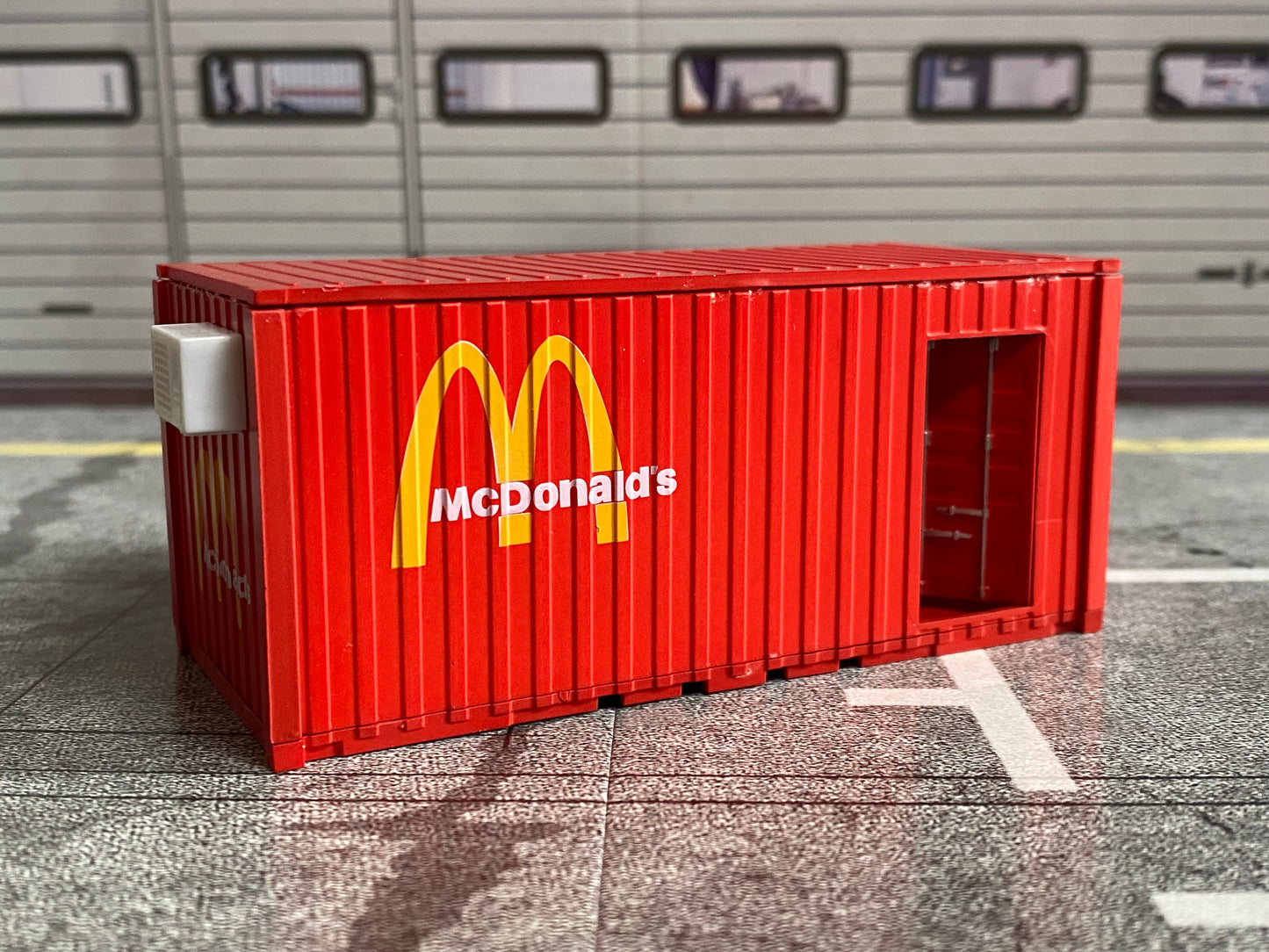McDonalds Restaurant Container Imbiss für Food Truck Diorama Tuning 1:64