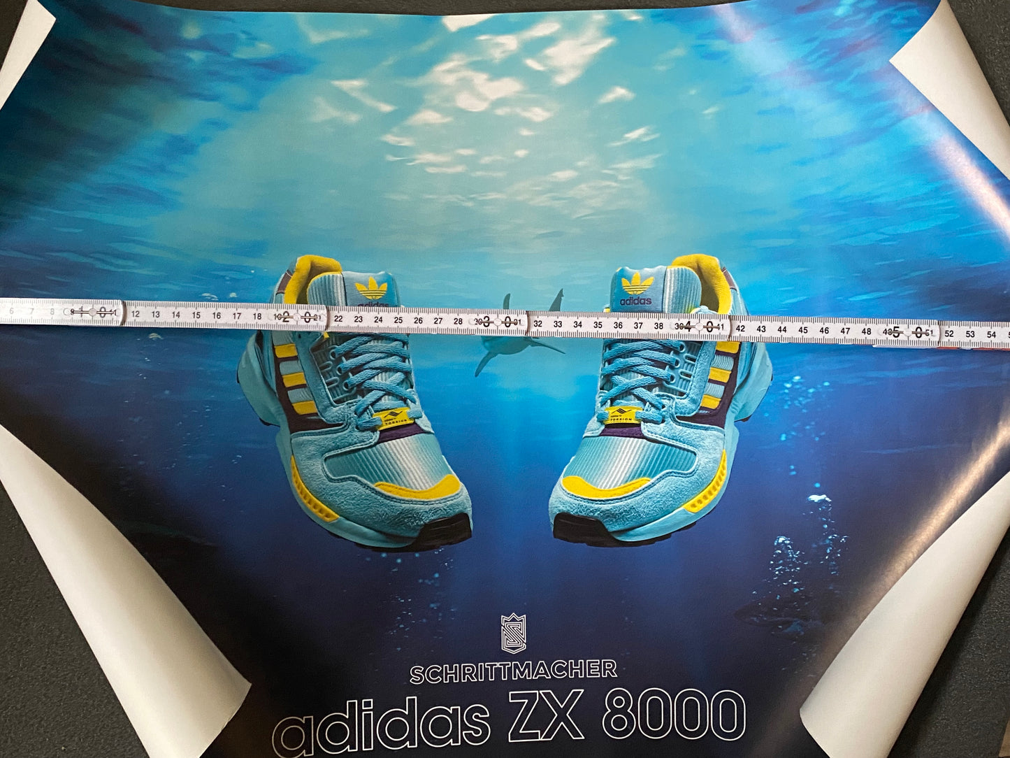Poster & Postkarte vom Adidas ZX8000 Aqua ZX8000 von Schrittmacher -NUR POSTER & POSTKARTE-