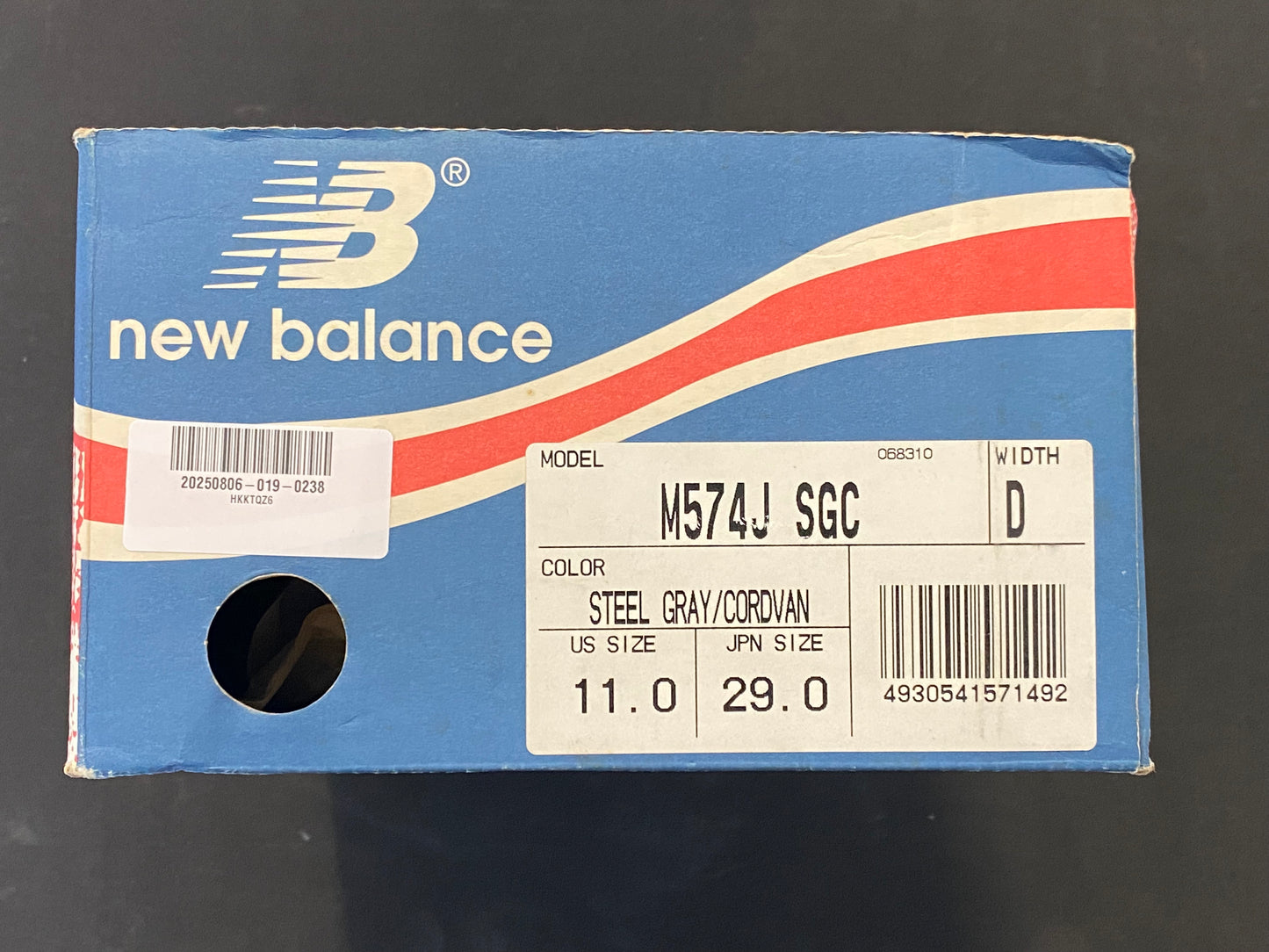 New Balance 574 M574JSGC History Gradation vintage new in box US 11 UK 10,5 EU 45 CM 29