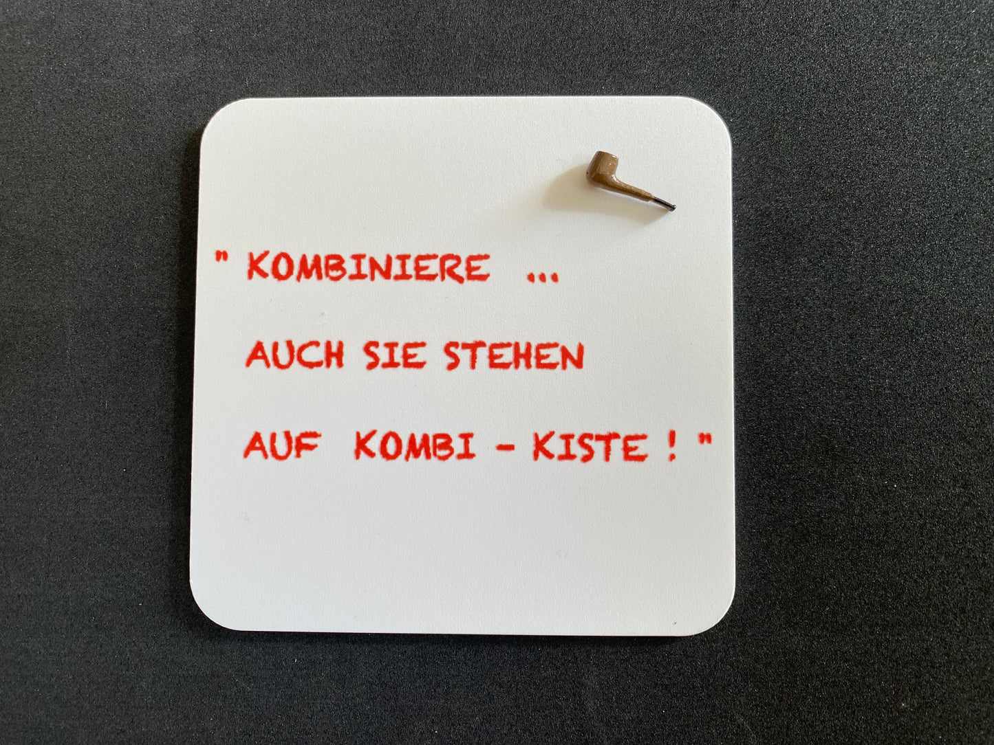 Nick Knatterton Coca Cola Kombi-Kiste Werbefigur 80er Jahre Höhe ca. 27 cm