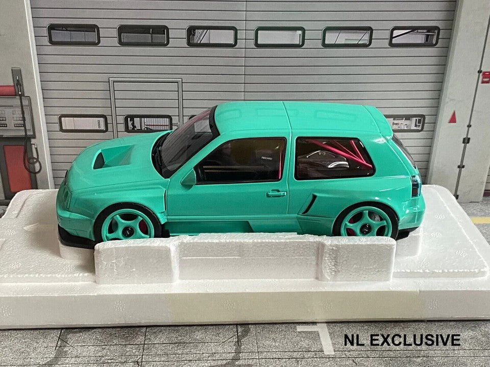 VW Golf III GTI G3 V10 JP Performance Kraemo DieCast Metall Minichamps Neu 1:18